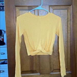 Crop top long sleeve